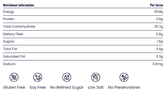 Almond & Cinnamon Gluten Free Porridge 400g
