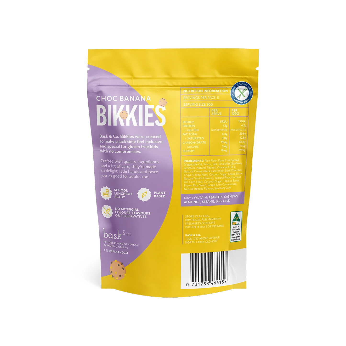 Choc Banana Bikkies