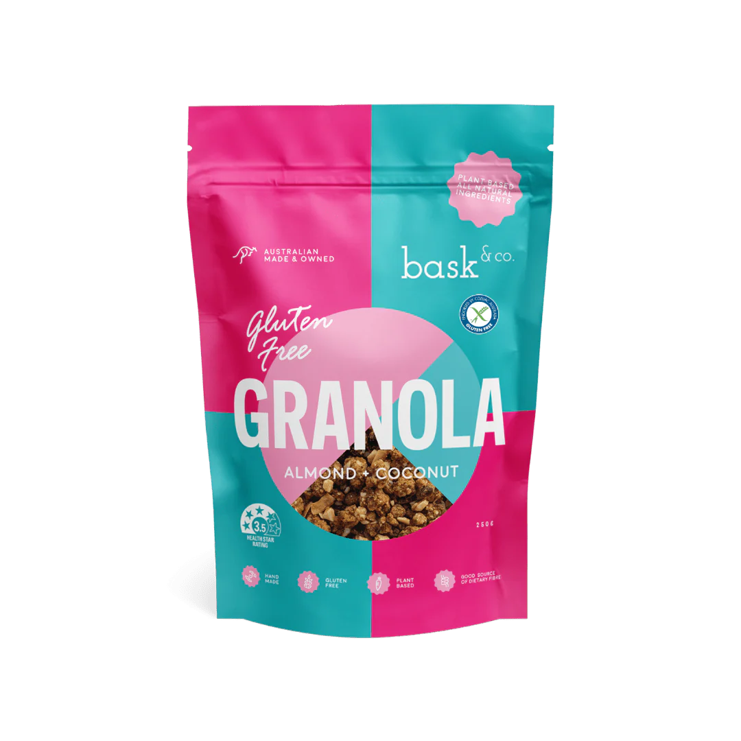 Almond & Coconut Gluten Free Granola 250g