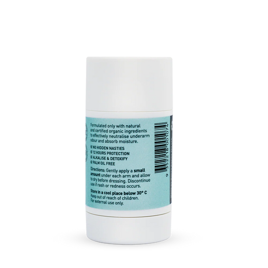 Organic Deodorant Stick with Magnesium / Bi-Carb Free - Coconut & Lime