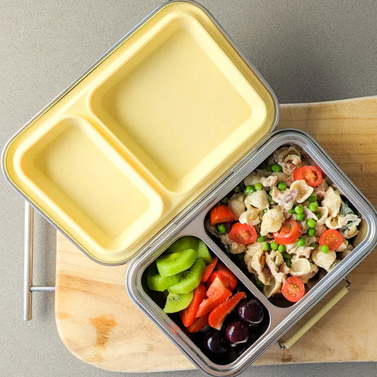 Stainles Steel Bento Box - 2 compartment