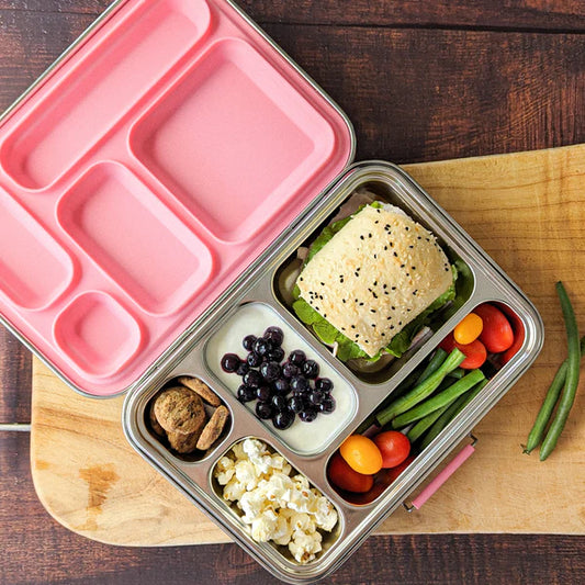 Stainless Steel Lunch Box - 5 Compartment