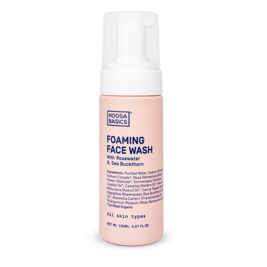 Foaming Face Wash With Rosewater & Sea Buckthorn