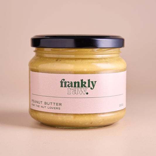 Frankly Raw Natural Peanut Butter 300g