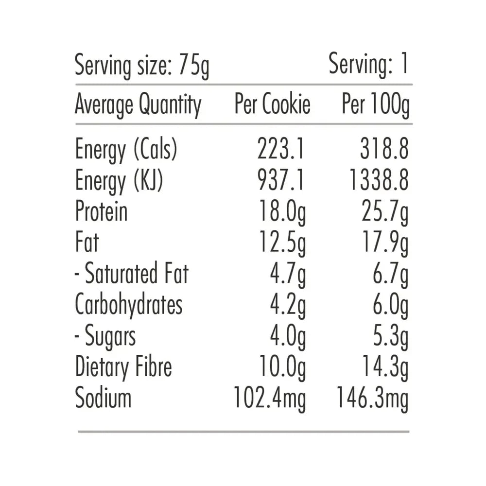 Nommie Soft Protein Cookie Salted Caramel 75g