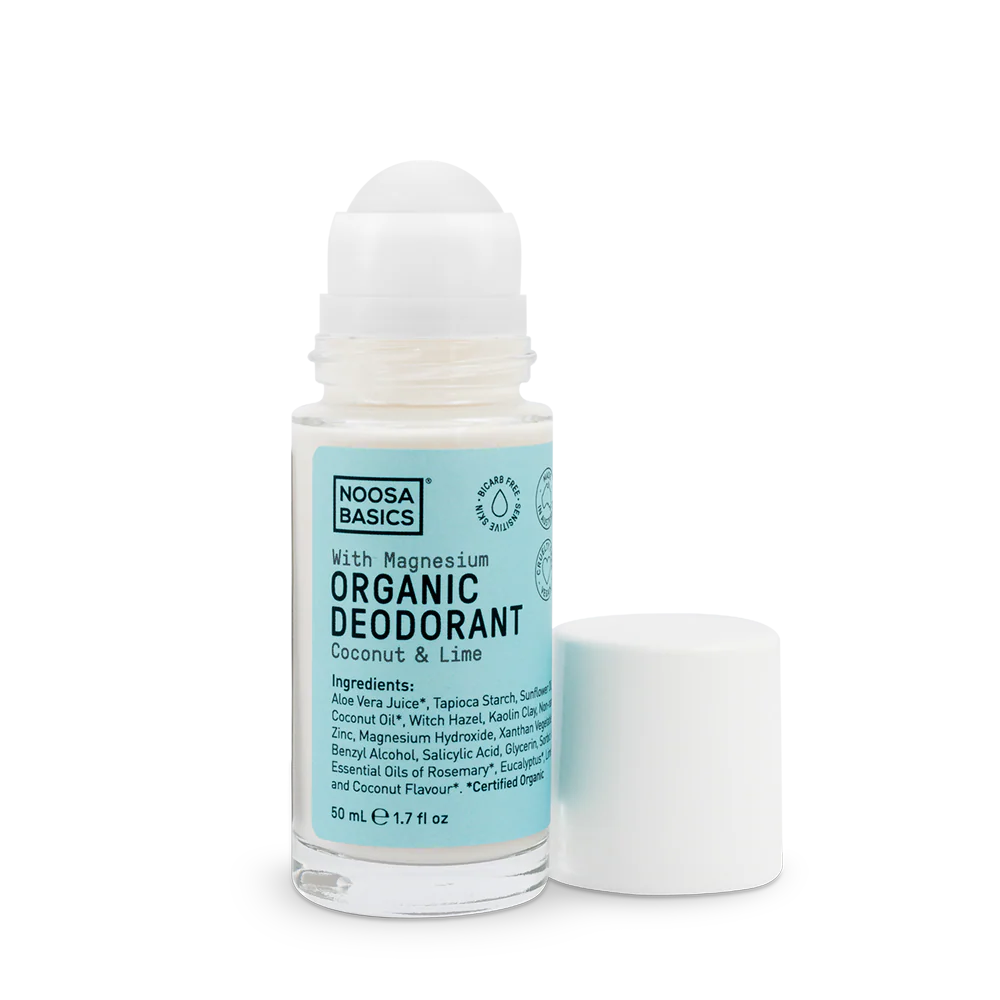 Roll On Deodorant with Magnesium / Bi-Carb Free - Coconut & Lime