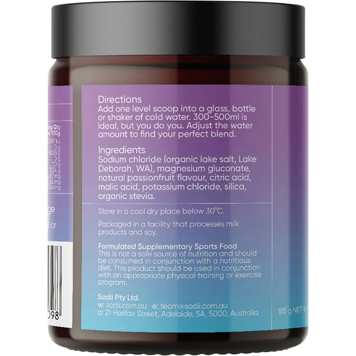 Salty Passionfruit Hydration Salts (30 Serves)