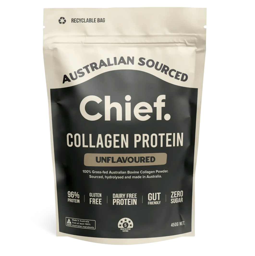 Grass-fed Collagen Protein Powder - Unflavoured (30 serves)