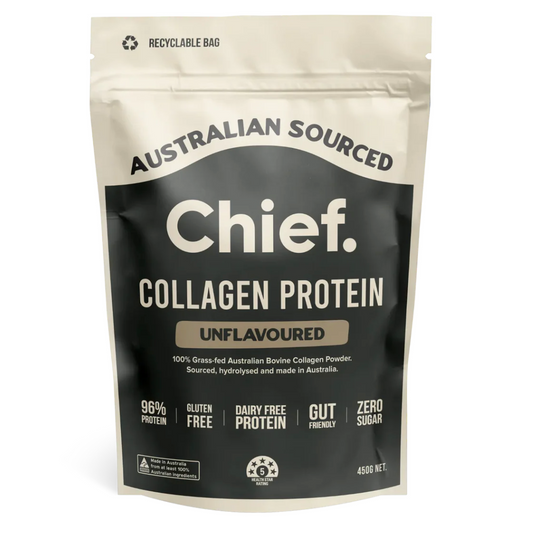 Grass-fed Collagen Protein Powder - Unflavoured (30 serves)