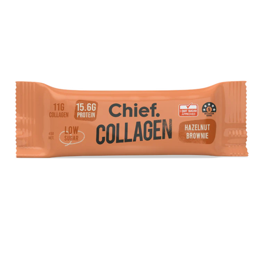 Collagen Protein Hazelnut Brownie Bar