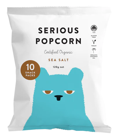 Popcorn Multipack Sea salt 10x12g