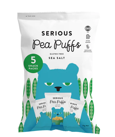 Pea Puffs Multipack Sea Salt 5x15g