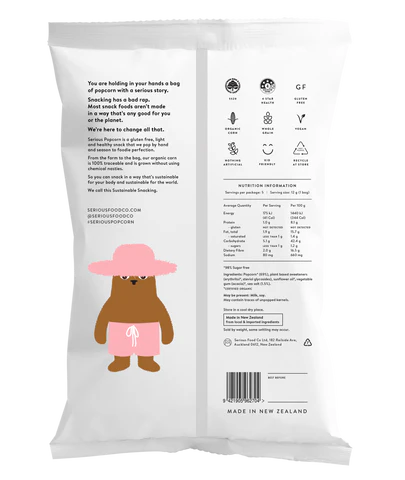 Popcorn Multipack Sweet & Salty (Sugar Free) 5x12g
