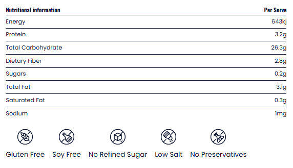 Traditional Gluten Free Porridge (Unflavoured) 400g