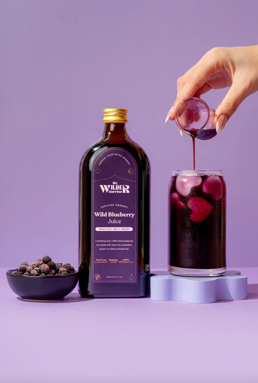 Wild Blueberry Juice (Certified Organic) - 500ml