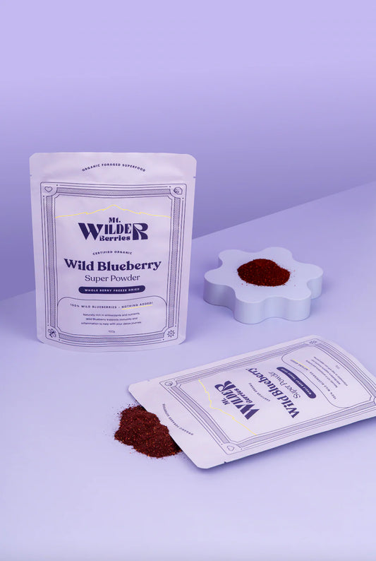 Wild blueberry super powder (Certified Organic) - 100g