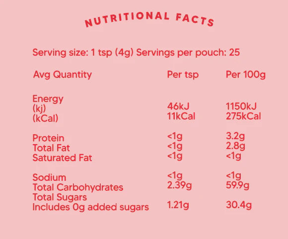 Wild Cranberry Super Powder (Certified Organic) - 100g