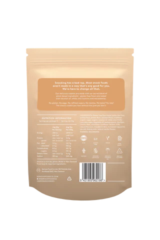 White Choc Macadamia Cookies 170g