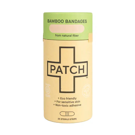Natural Bamboo Bandages  25 pack