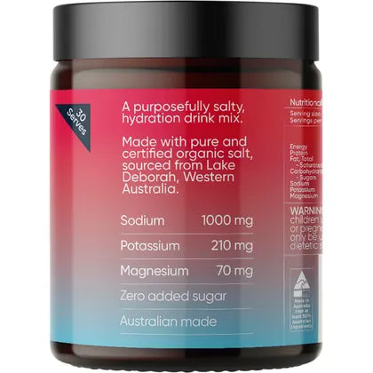 Salty Raspberry Hydration Salts (30 Serves)