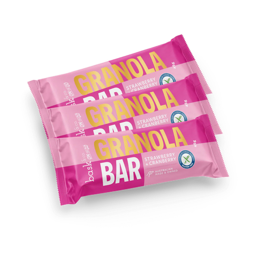 Strawberry & Cranberry Granola Bar 45g