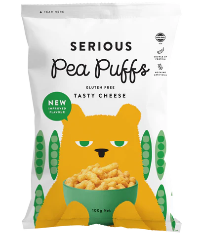 Pea Puffs - Tasty Cheese 100g