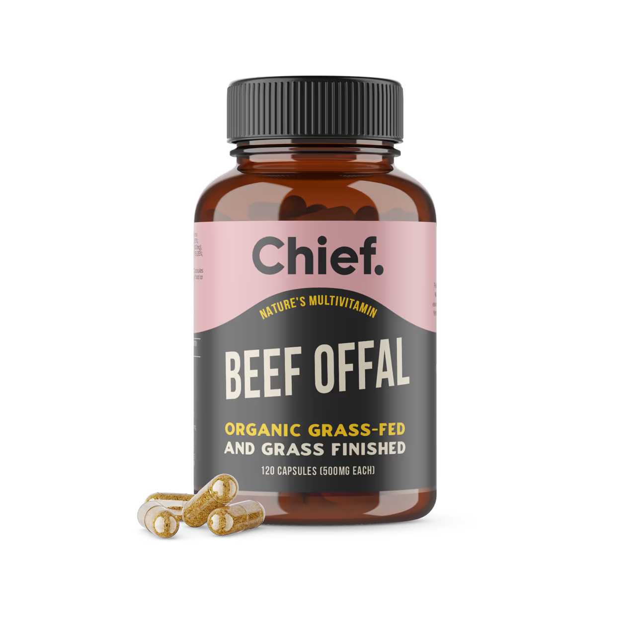 Organic Beef Offal (Multivitamin) (120 Capsules)
