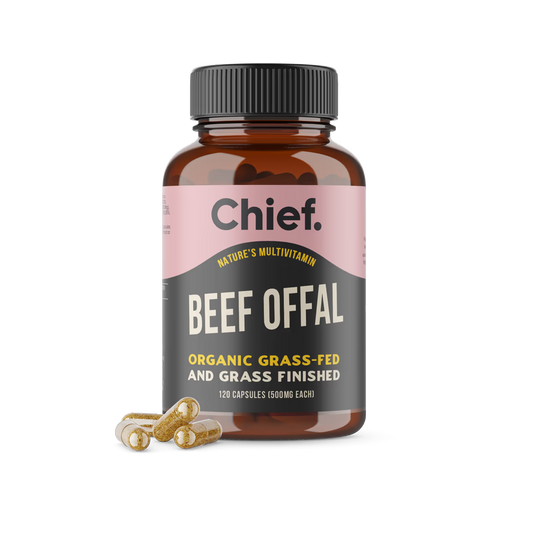 Organic Beef Offal (Multivitamin) (120 Capsules)