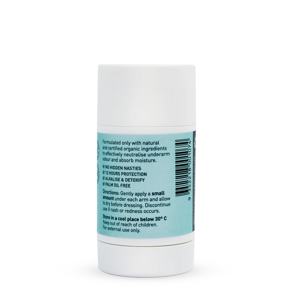 Organic Deodorant Stick with Magnesium / Bi-Carb Free - Coconut & Lime