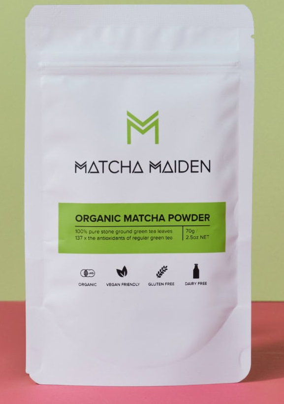Organic Matcha Powder – 70g – Ground + Gather Wholefoods