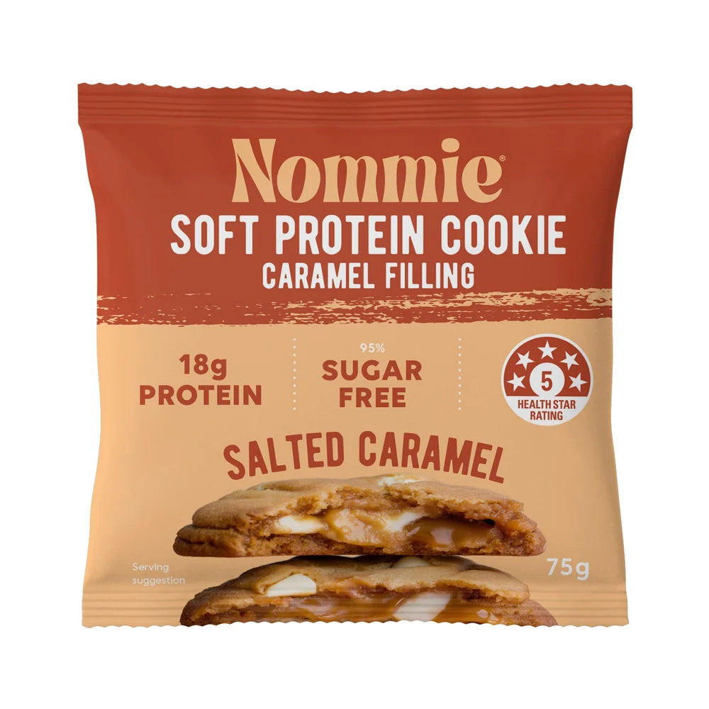Nommie Soft Protein Cookie Salted Caramel 75g