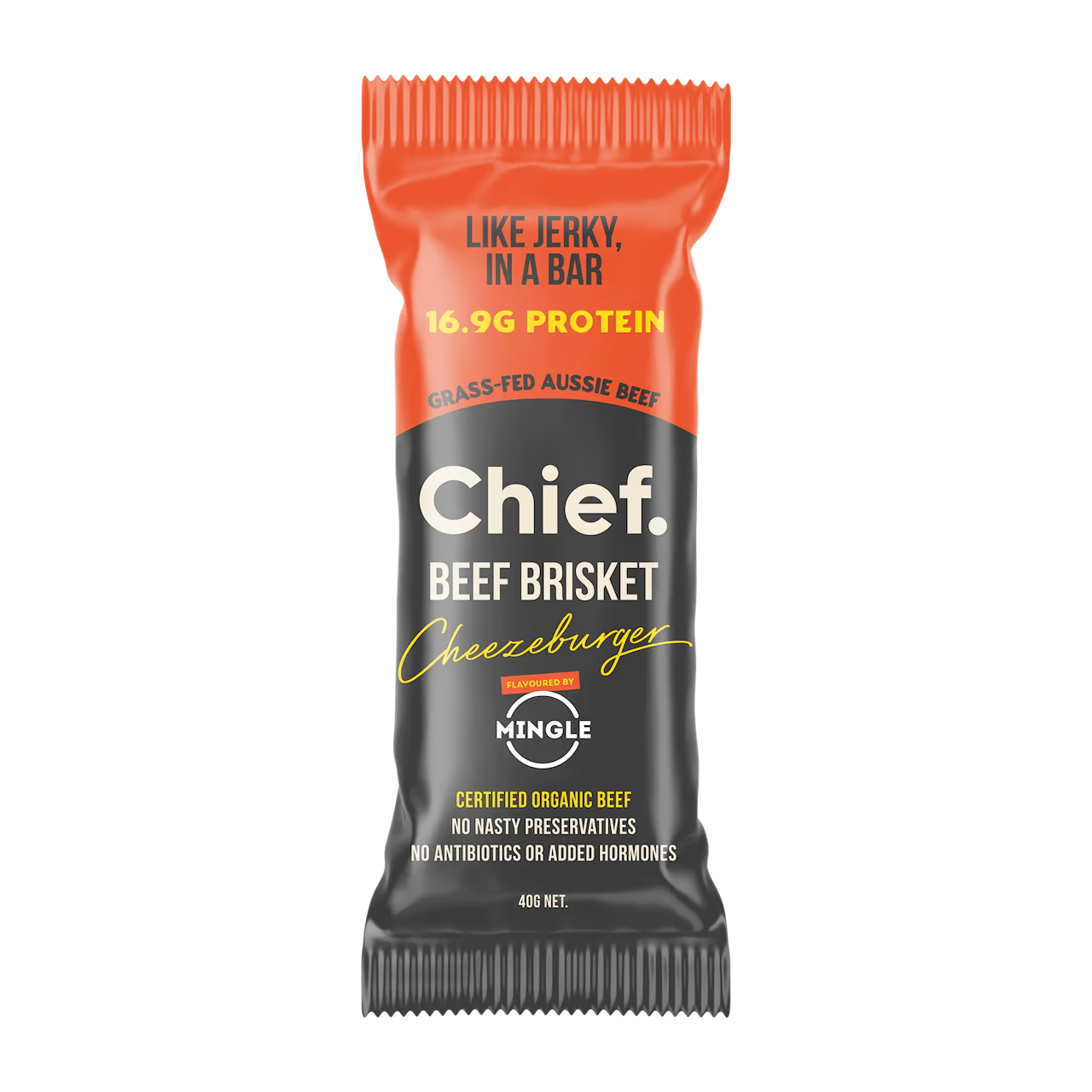 Organic Beef Bars - Cheezeburger