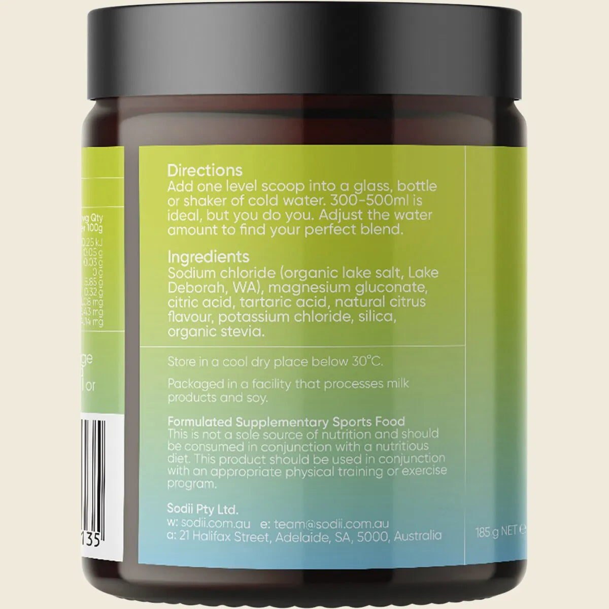 Salty Citrus Hydration Salts (30 Serves)