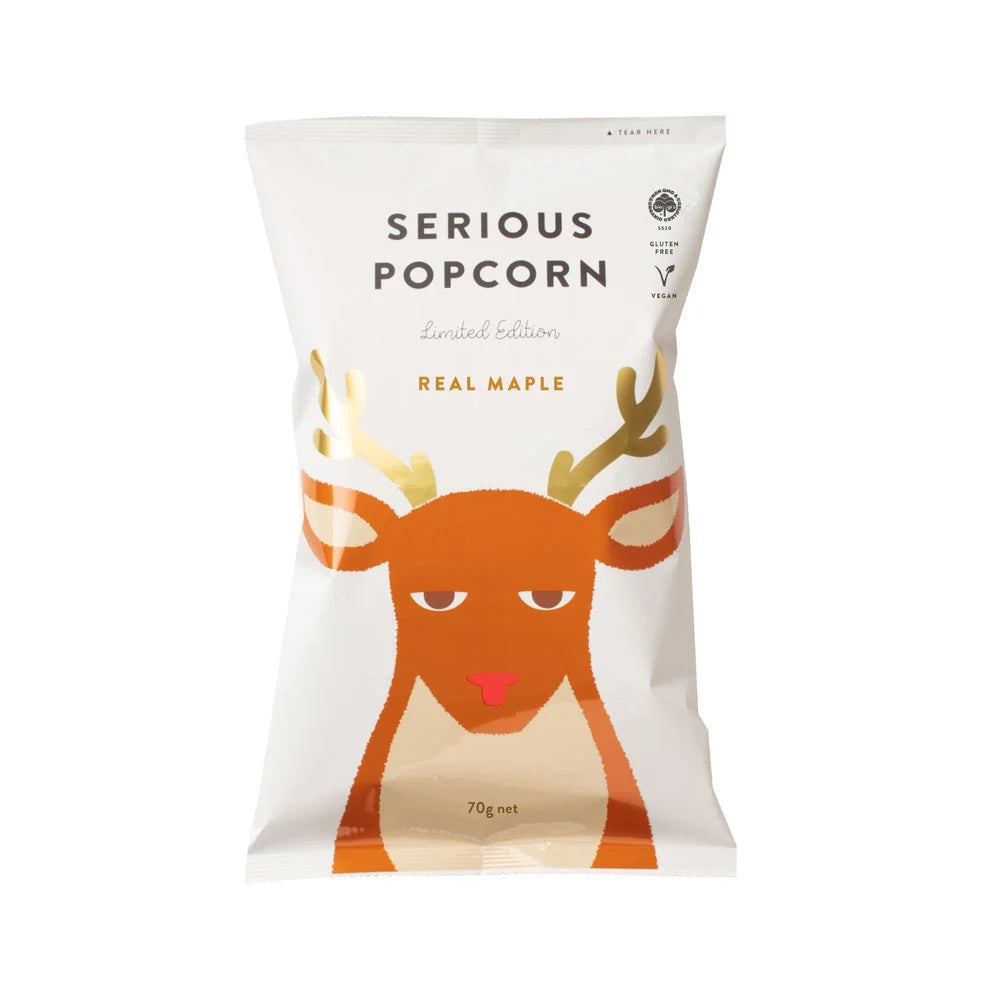 Serious Popcorn - Real Maple 70G