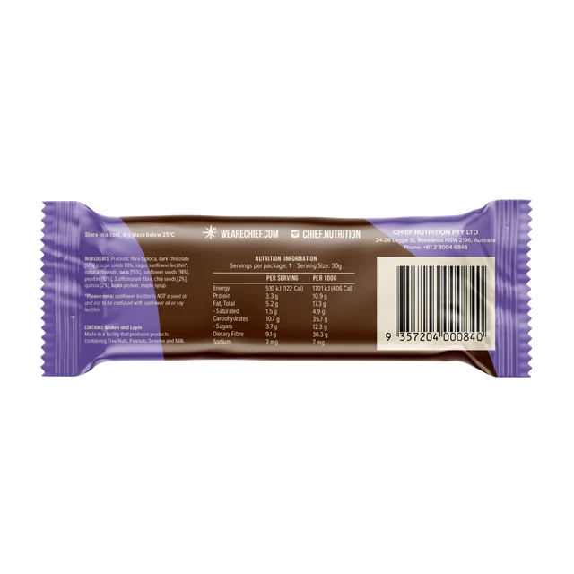 Thankful Bar - Choc Chia