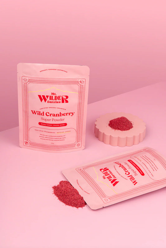 Wild Cranberry Super Powder (Certified Organic) - 100g