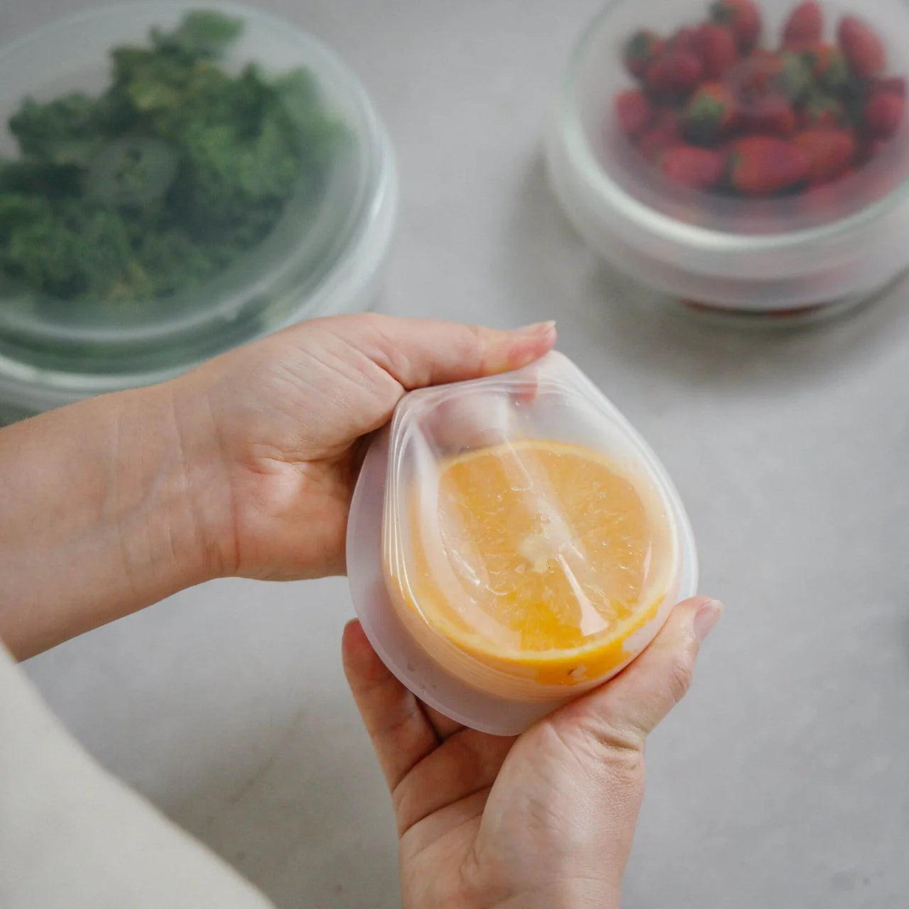 Reusable Stretch Lids Set of 6 - Small