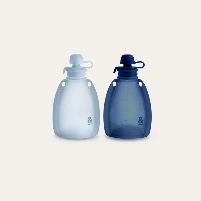 Reusable Yoghurt Pouches - Indigo